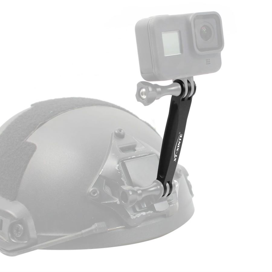 Aluminum Helmet Extension Arm  - огляд і ціна Drone Camera Action