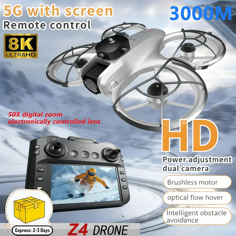 New MINI Z4 Drone 4K Professio - огляд і ціна Drone Camera Night Vision