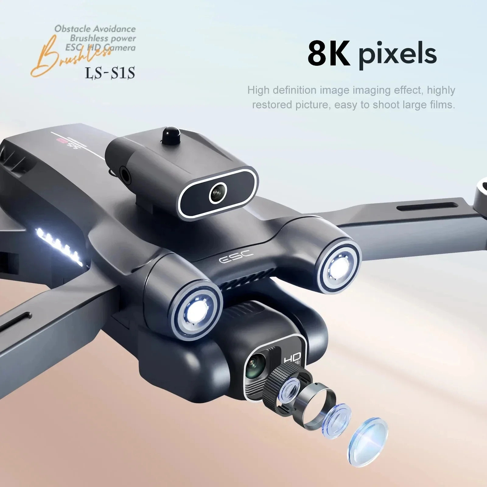 New S1S 5G GPS Drone Camera 8K - огляд і ціна Drone Camera Professional