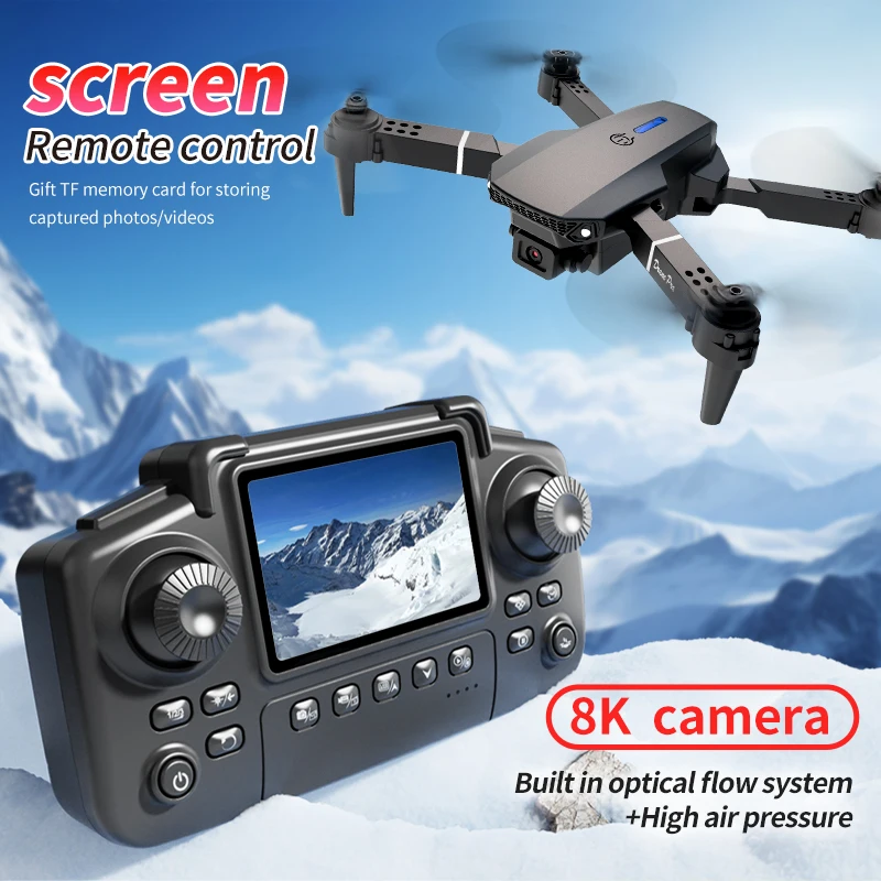 Professional E88 PRO Drone wit - огляд і ціна Drone Camera Professional