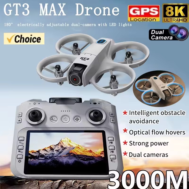 2026 GT3Max HD 8K RC Drone wit - огляд і ціна Drone Camera Wide Angle