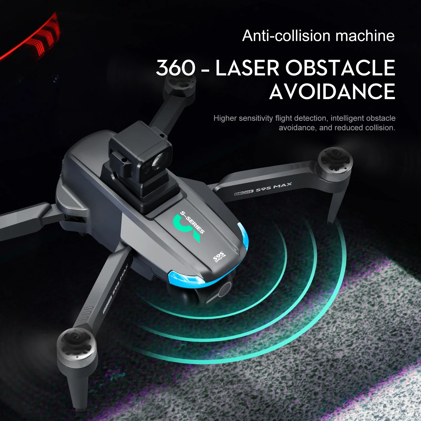 NEW S9S MAX MINI Drone 4K 2-Ax - огляд і ціна Drone Camera 4K