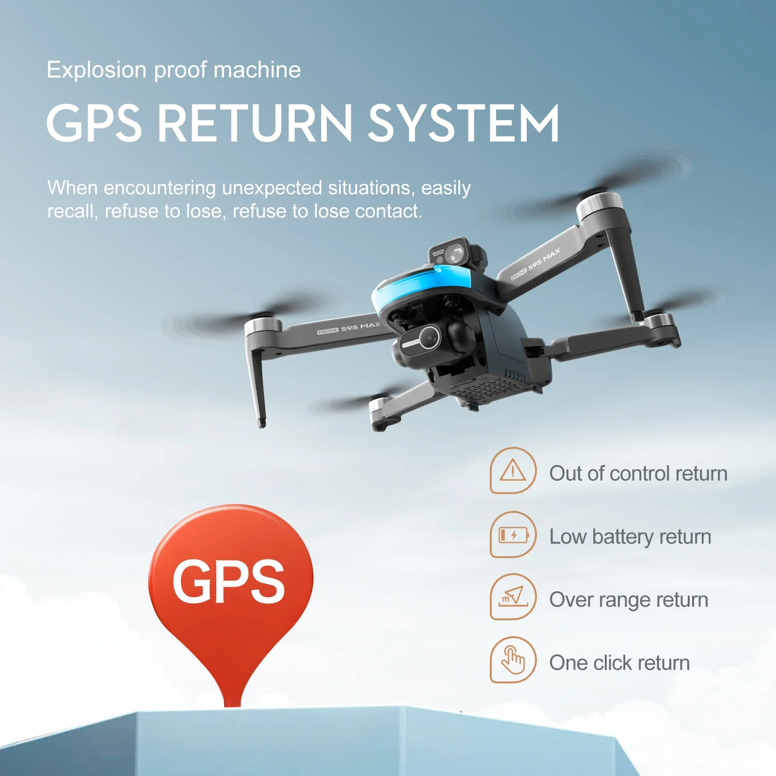 NEW S9S MAX MINI Drone 4K 2-Ax - огляд і ціна Drone Camera 4K
