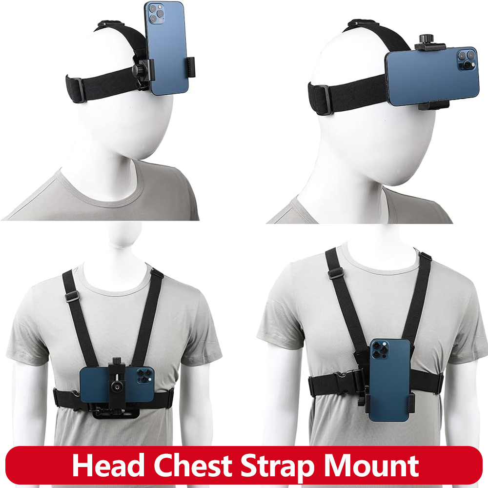 Mobile Phone Head Chest Strap  - огляд і ціна Drone Camera Action