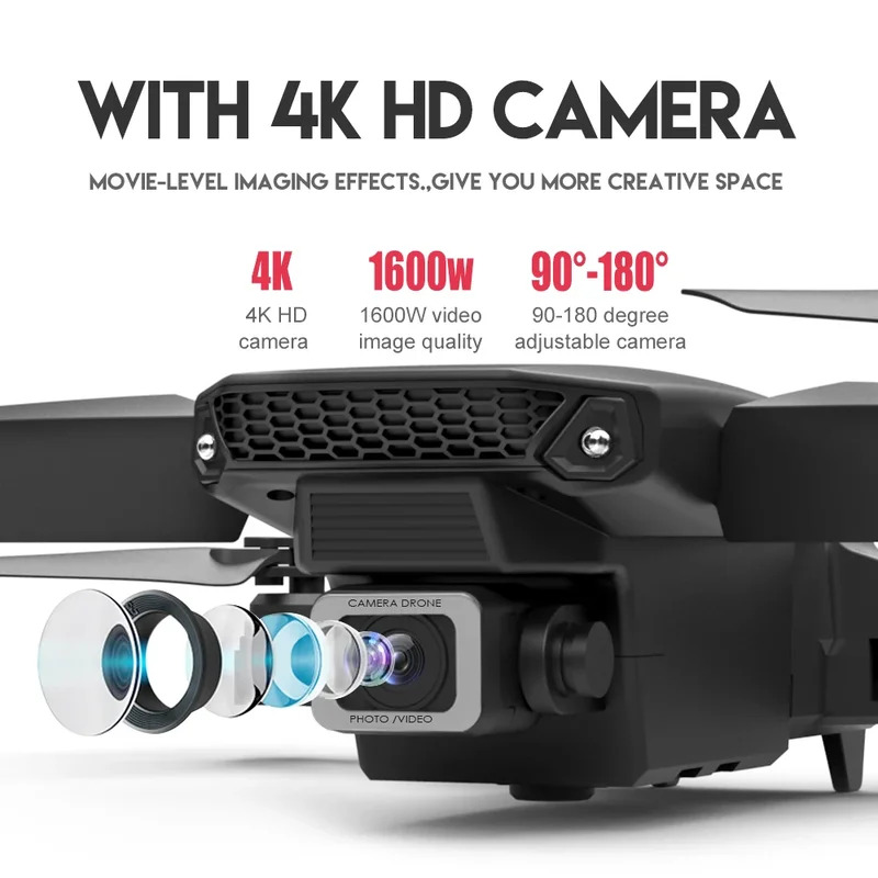 E88 ProIntelligent Folding Dro - огляд і ціна Drone Camera 4K